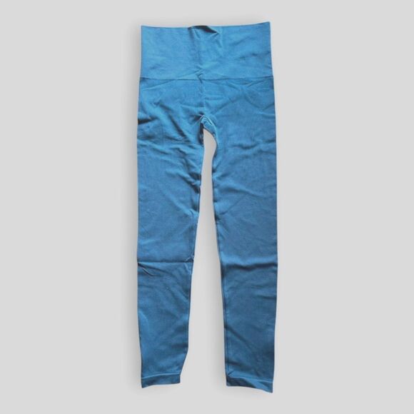 Spanx Seamless Side-Zip High Waisted Leggings Dark Grey Comfortable Fit Size XL - Picture 1 of 8